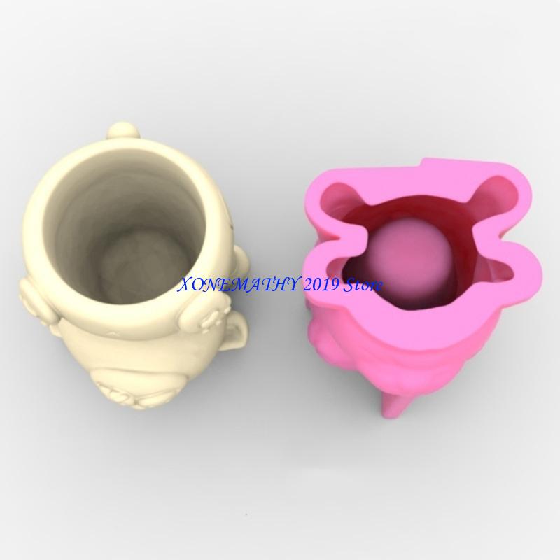 Gardening Tools Unique - F42f Silikonform für saftige Pflanzentöpfe Mini