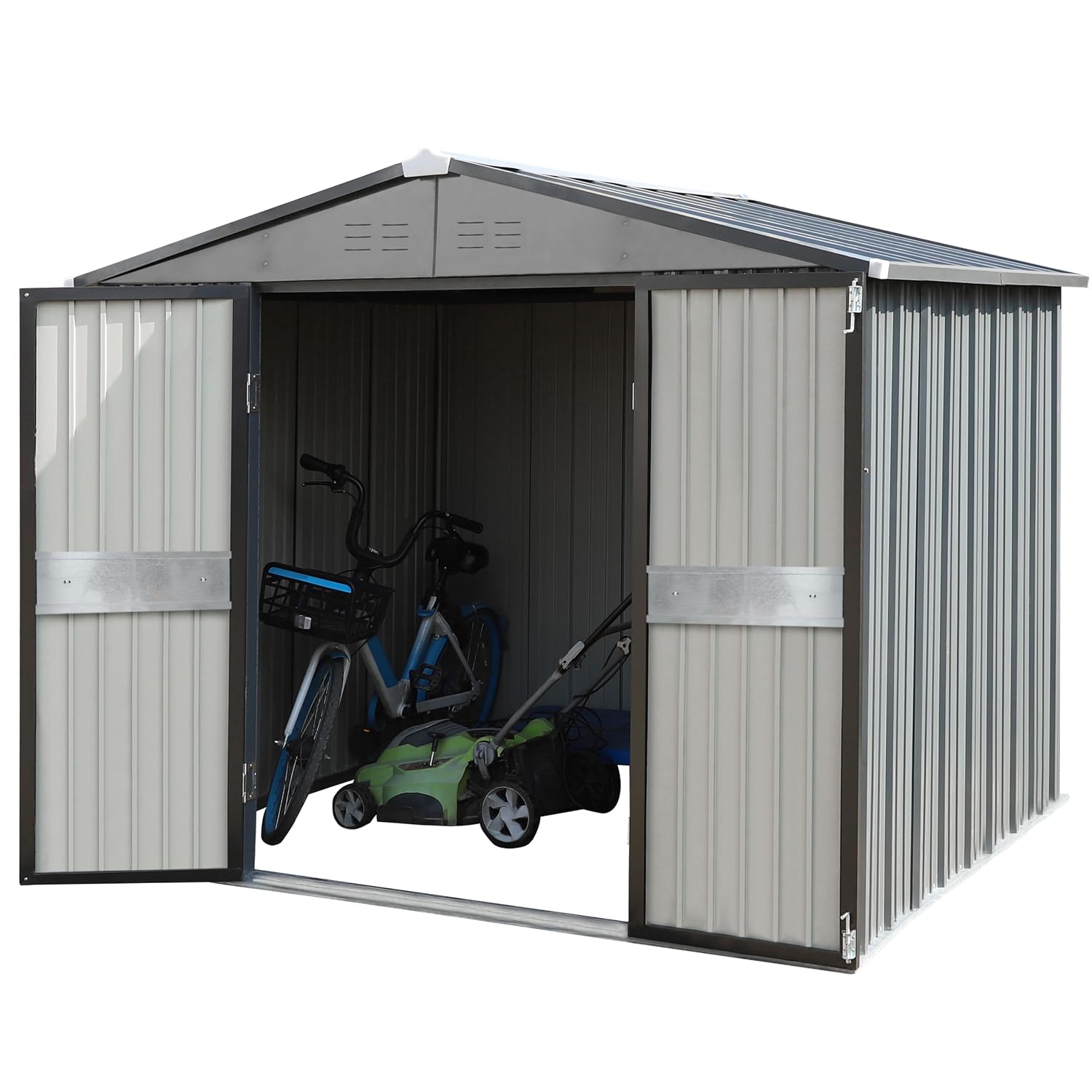 Gardening Tools Storage - 10' x 10' Gartenhaus mit Doppeltüren,