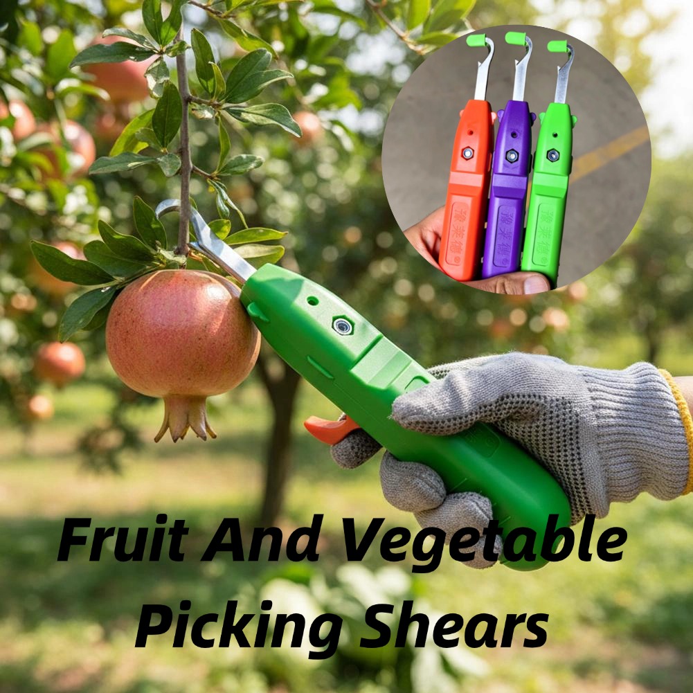 Gardening Tools Vegetables - Obst- und Gemüse-Ernteschere, Gartenschere mit gebogener
