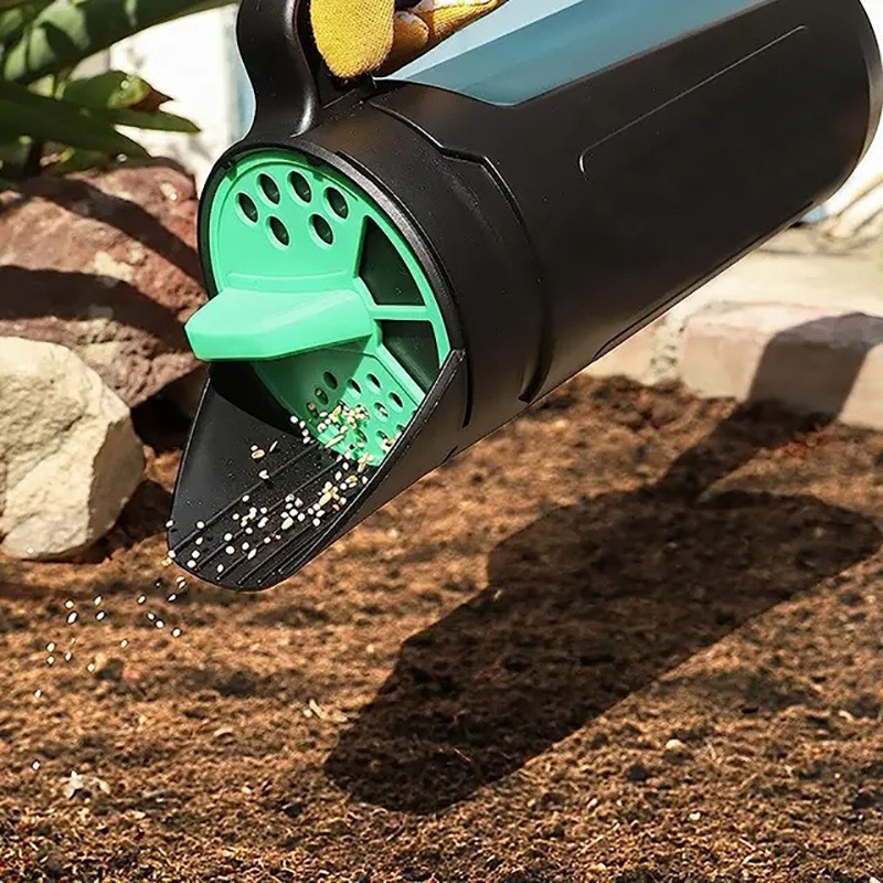 Grass Seed Spreader - Gartenbau-Handspreizer, Shaker, Rasensamenverteiler für Gras, Samendünger,