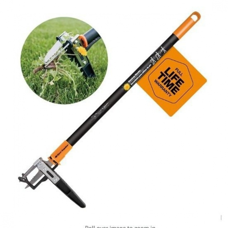 Grass Seed Spreader - Unkrautstecher aus leichtem Aluminium, schnell verstellbar,