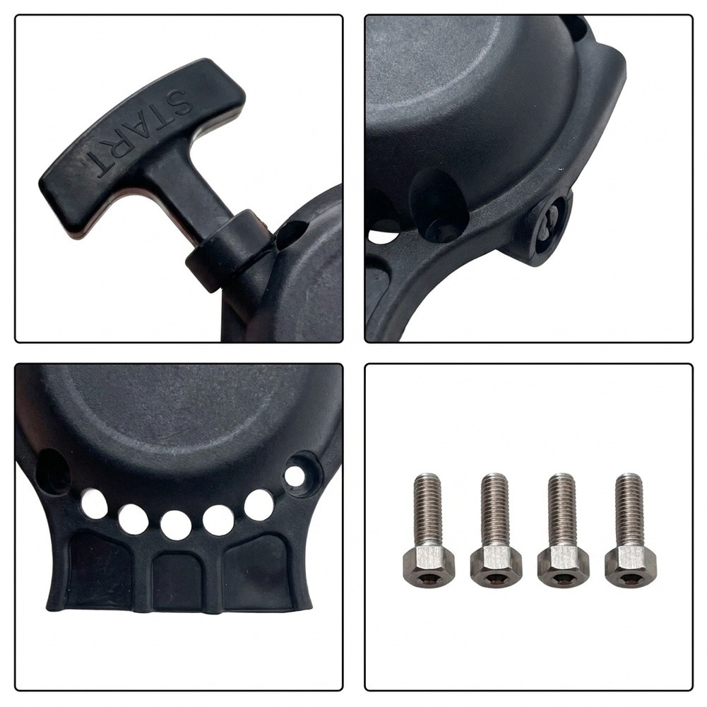 Gardening Tools Ppt - Rückstoßstarter-Baugruppe mit Schrauben, kompatibel mit Echo-Trimmern