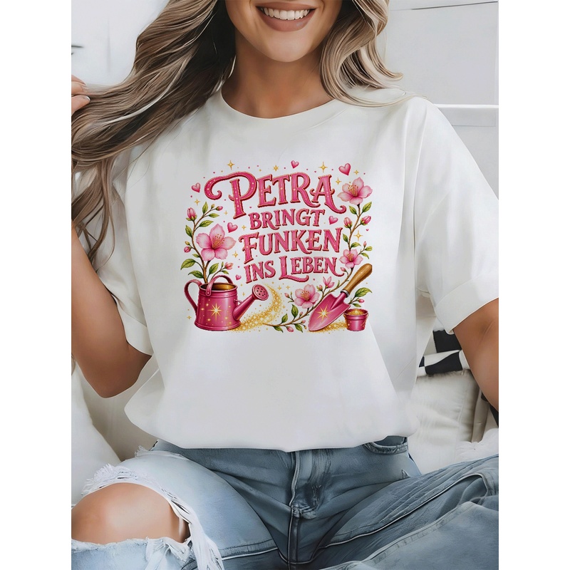 Junior Gardening Tools - Petra Brings Sparkle To Life T-Shirt