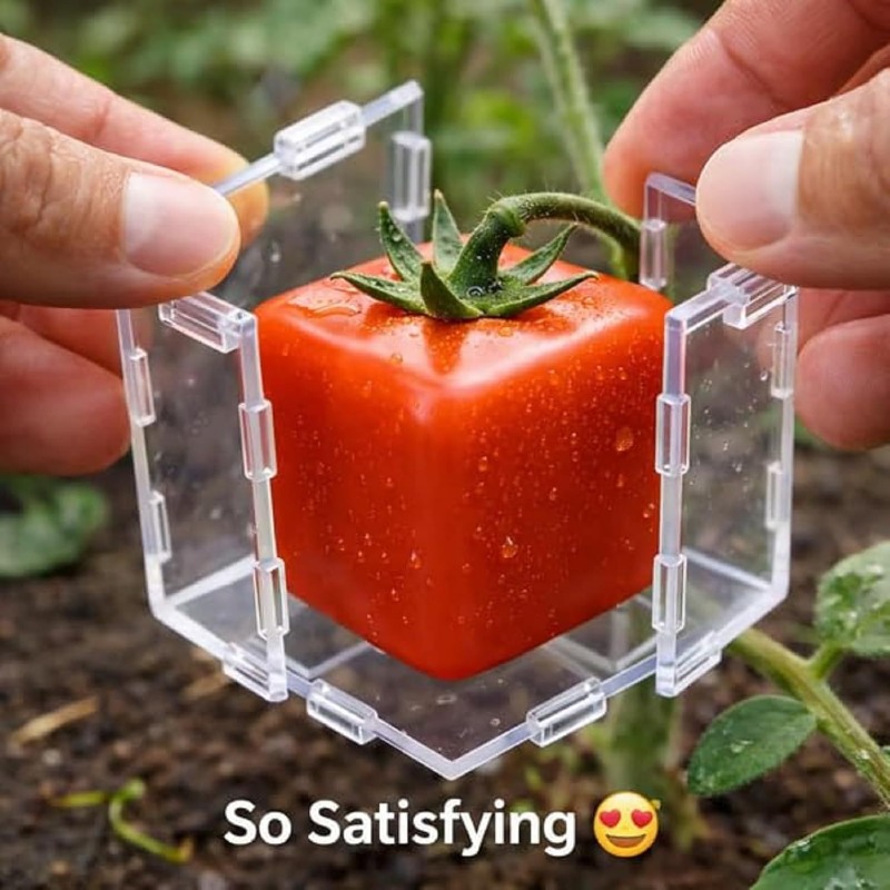 Gardening Tools Unique - Einzigartige Fruchtform-Wachstumsform Tragbare Wiederverwendbare DIY-Pflanzenform Garten-