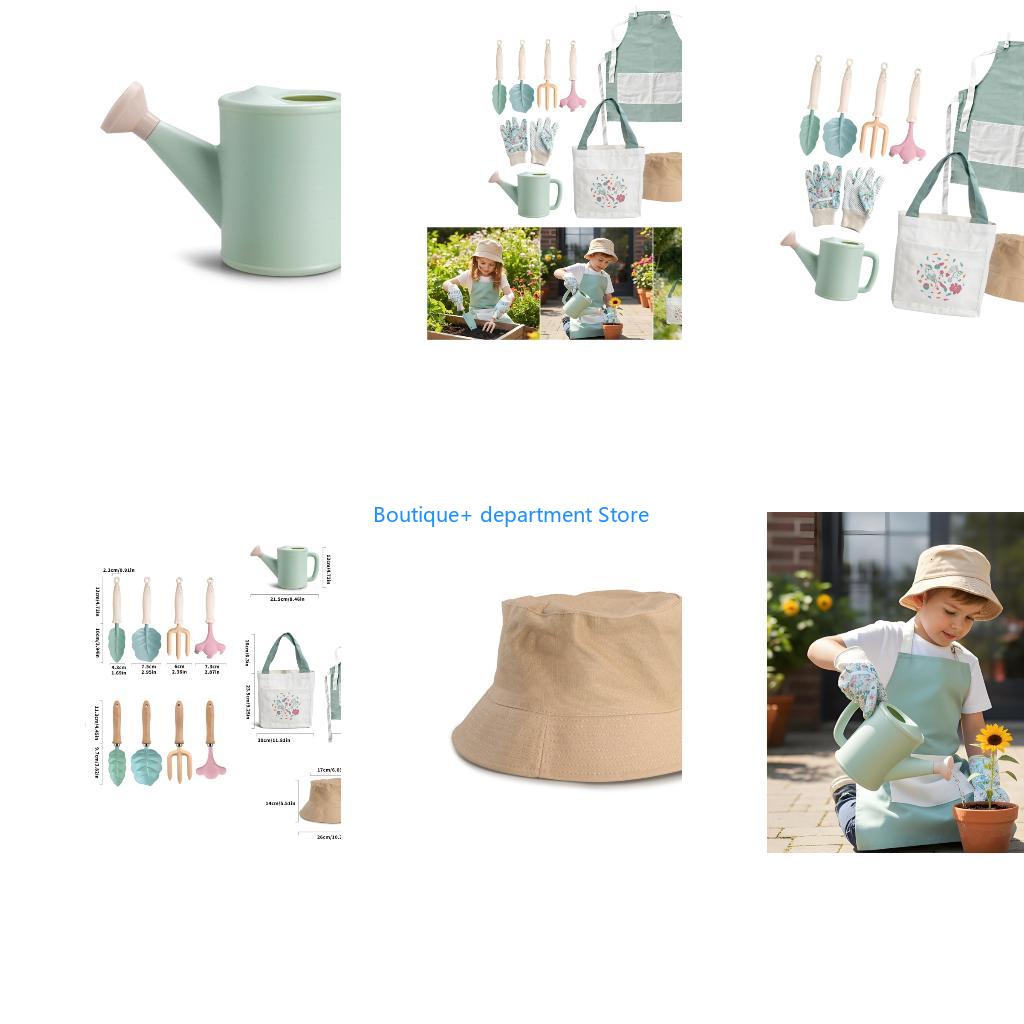 Junior Gardening Tools - E1PD Gartengeräte-Set in leuchtenden Farben für