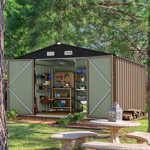 10x10 FT Outdoor-Lagerschuppen – Gardening Tools Storage Bewertung und Preis