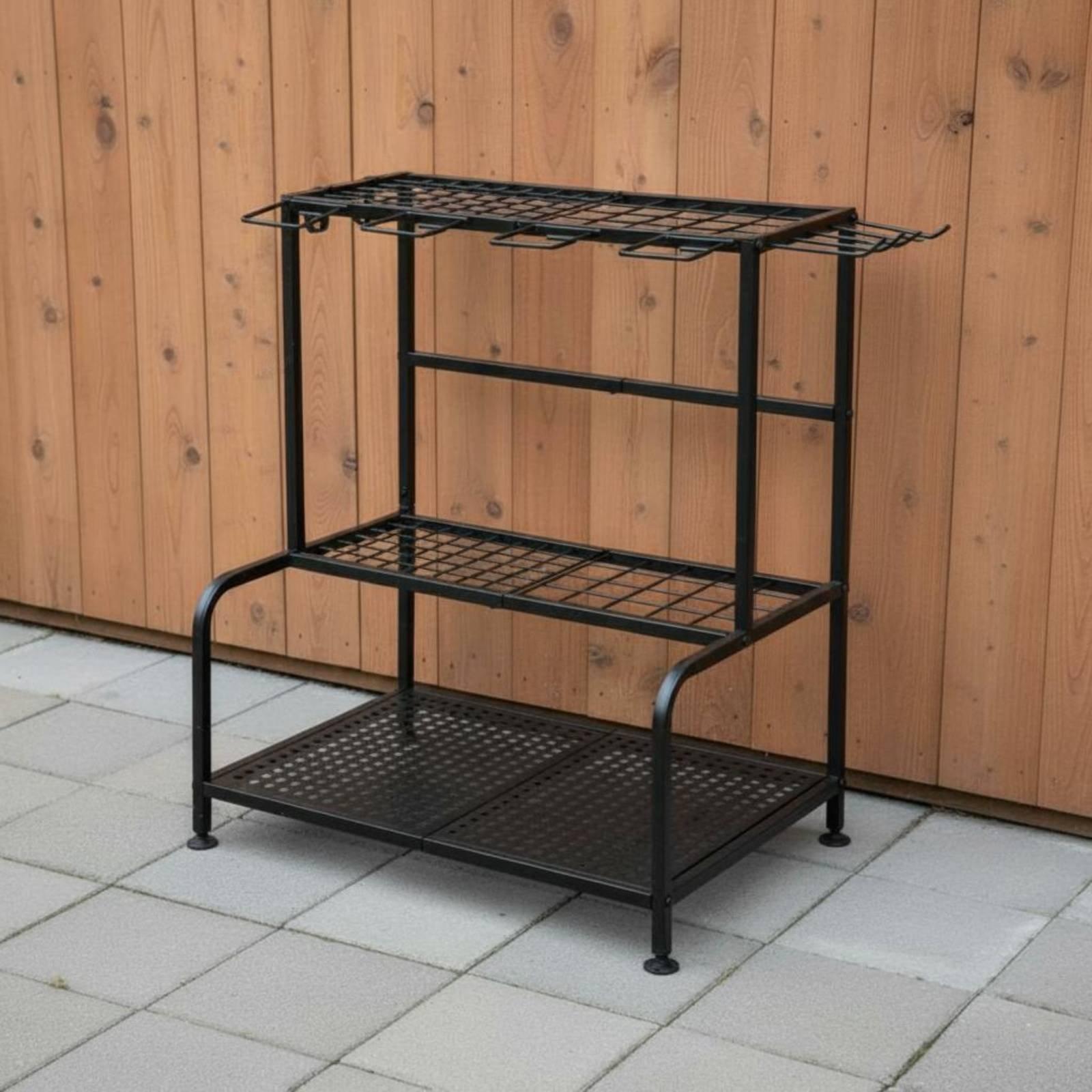Metall-Gartenwerkzeugständer m – Gardening Tools Storage Bewertung und Preis