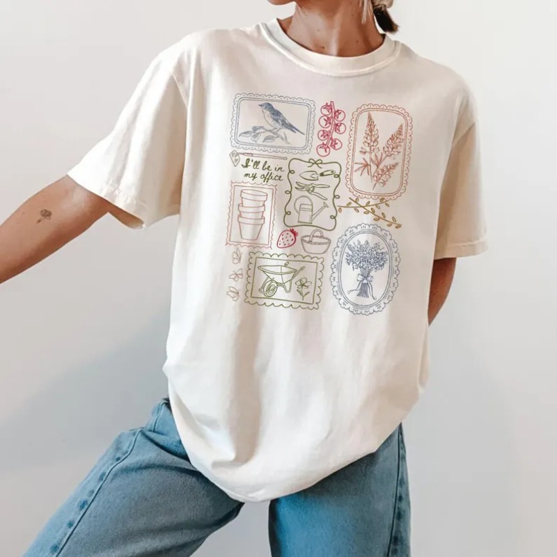 T-Shirt mit Country-Print für  – Junior Gardening Tools Bewertung und Preis