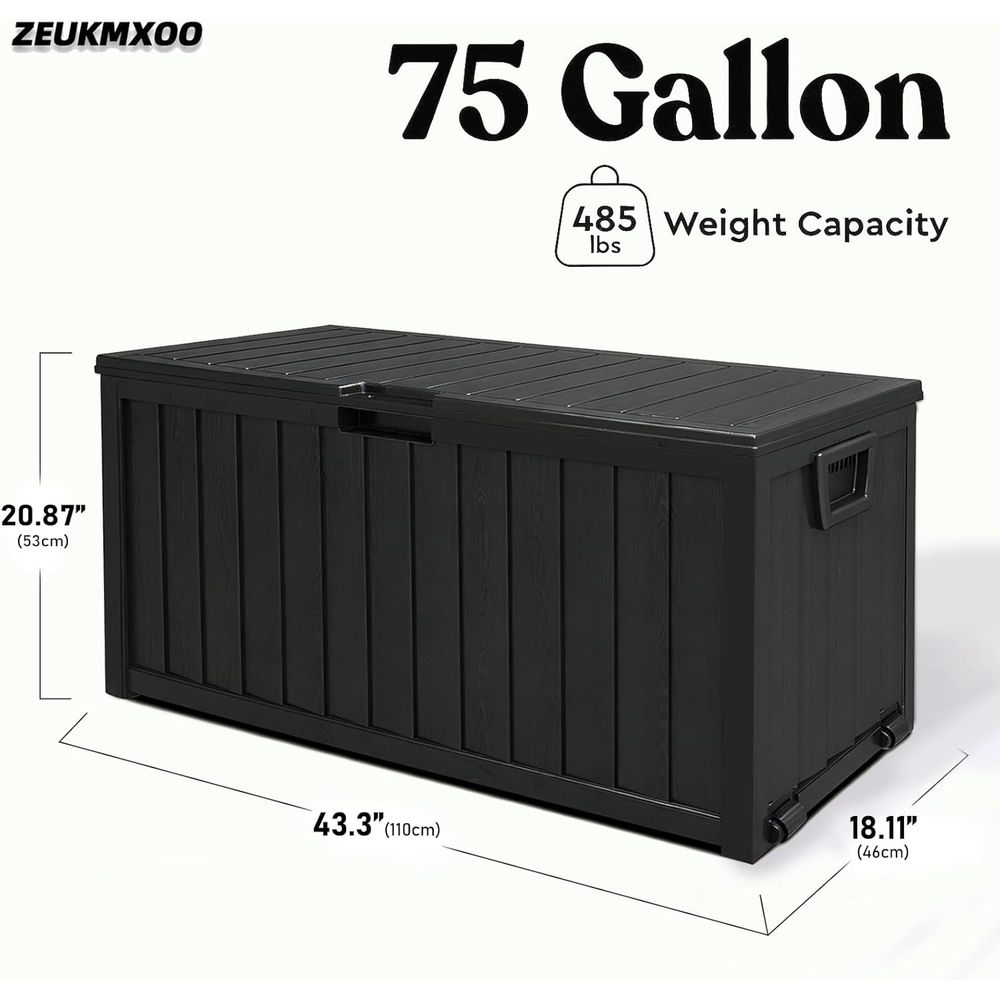 75 Gallonen Outdoor-Aufbewahru – Gardening Tools Storage Bewertung und Preis