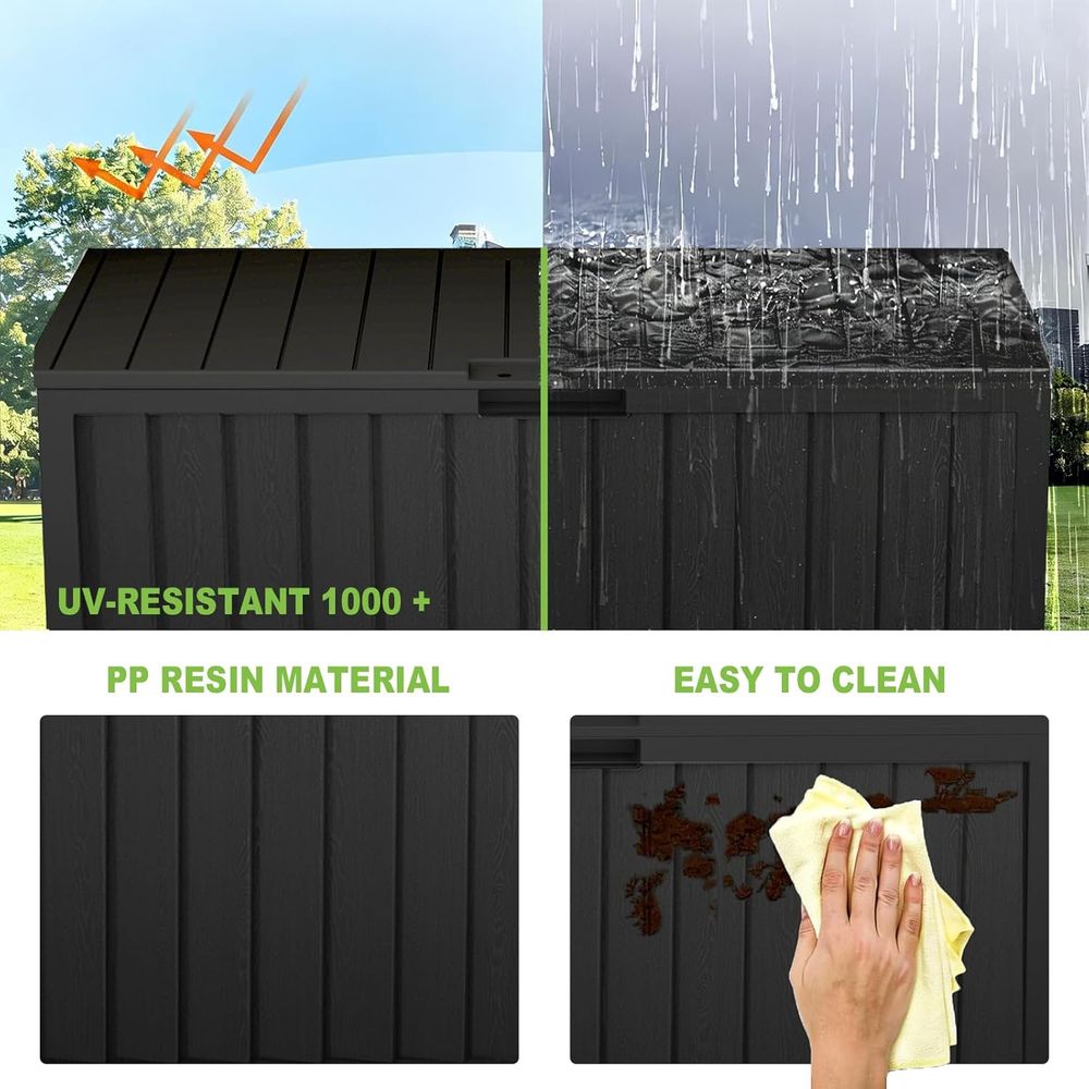 75 Gallonen Outdoor-Aufbewahru – Gardening Tools Storage Bewertung und Preis